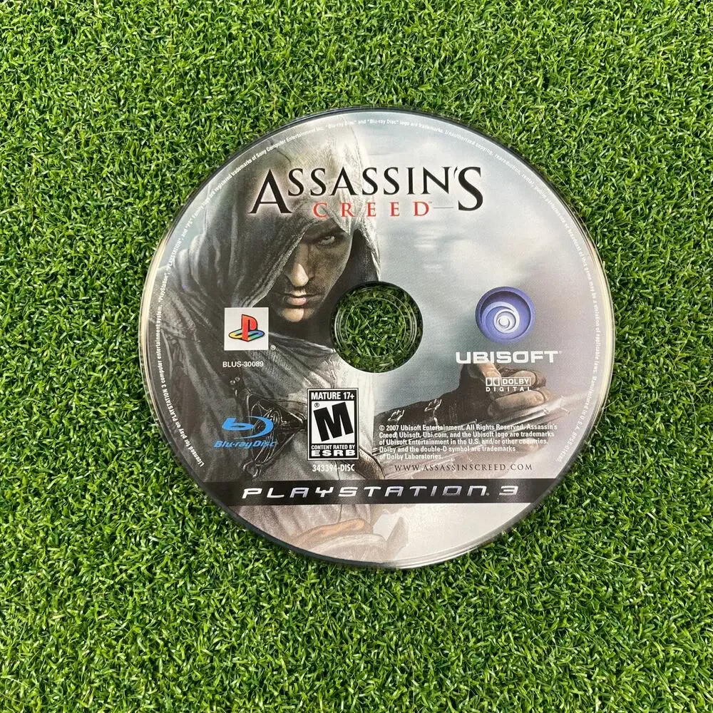 Assassin's Creed (Sony PlayStation 3, 2007) PS3 Disc Only Working
